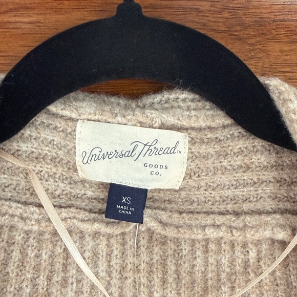 Universal Thread Ribbed Tan Cardigan - Picture 3 of 8
